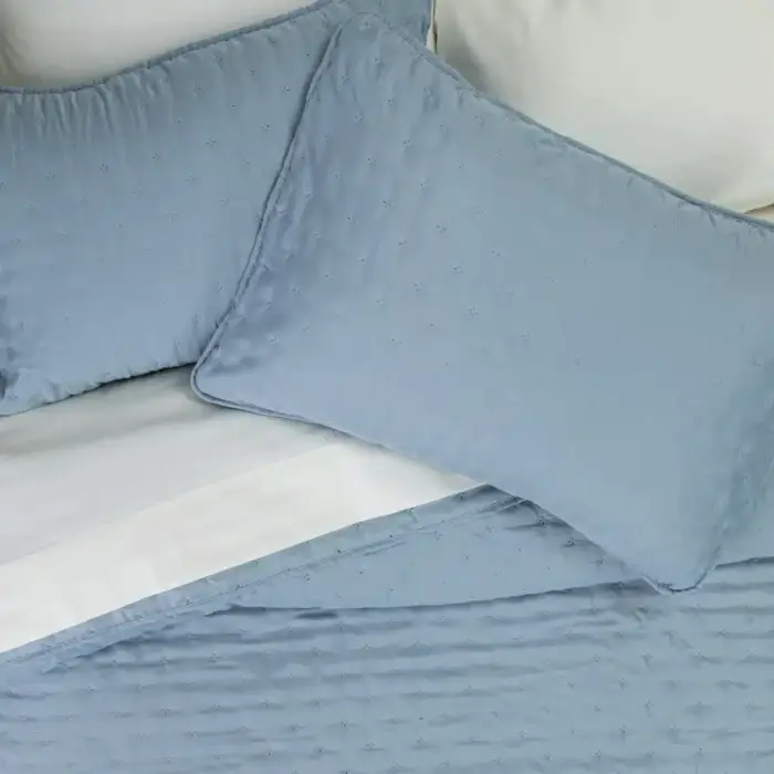 Κουβερλί Σετ Croiset Υπέρδιπλο 220 x 240 cm + (2) 50 x 70 cm  100% Πολυέστερ Εκρού BOREA - Image 15