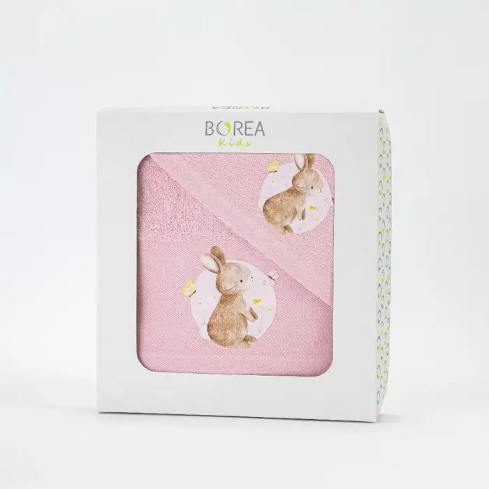 Πετσέτες Σετ 2ΤΜΧ Blush Ροζ 70 x 120 / 30 x 50 cm  100% Βαμβάκι Ροζ BOREA - Image 3
