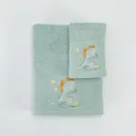 Πετσέτες Σετ 2ΤΜΧ Dinos 70 x 120 / 30 x 50 cm  100% Βαμβάκι Φυστικί BOREA - Image 4