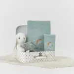 Πετσέτες Σετ 2ΤΜΧ Dinos 70 x 120 / 30 x 50 cm  100% Βαμβάκι Φυστικί BOREA - Image 2