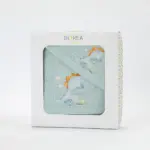 Πετσέτες Σετ 2ΤΜΧ Dinos 70 x 120 / 30 x 50 cm  100% Βαμβάκι Φυστικί BOREA - Image 3