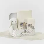 Πετσέτες Σετ 2ΤΜΧ Lily Εκρού 70 x 120 / 30 x 50 cm  100% Βαμβάκι Εκρού BOREA - Image 2