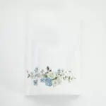 Πετσέτες Σετ 3ΤΜΧ Hortensia 70 x 140 / 50 x 90 / 30 x 50 cm  100% Βαμβάκι Λευκό BOREA - Image 4