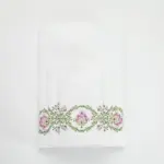 Πετσέτες Σετ 2ΤΜΧ Lotus 50 x 90 / 30 x 50 cm  100% Βαμβάκι Εκρού BOREA - Image 4