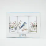 Ποτηρόπανα Κουζίνας Jardin Σετ 3ΤΜΧ (3) 50 x 70 cm  50% Βαμβάκι - 50% Polyester Λευκό BOREA - Image 2