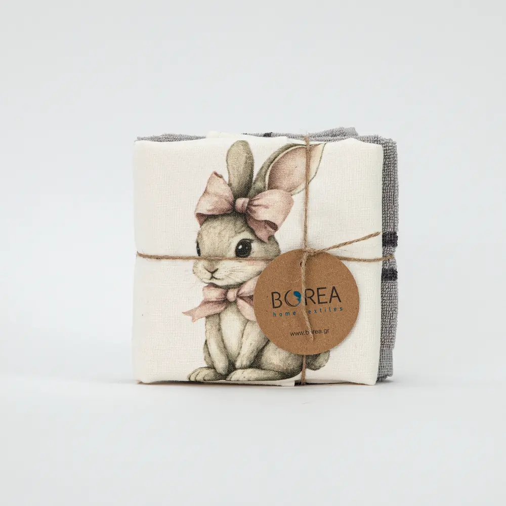 potiropano-kouzinas-2tmx-pink-rabbit.webp Ποτηρόπανα Κουζίνας Pink Rabbit Σετ 2ΤΜΧ 40 x 65 cm + 65 x 65 cm 100% Βαμβάκι Διάφορα χρώματα BOREA - Image 1
