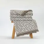 Ριχτάρι Βαμβακερό Τετραθέσιο Nama 180 x 350 cm  100% Βαμβάκι Σπαγγί BOREA - Image 5