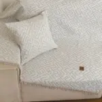 Ριχτάρι Βαμβακερό Πολυθρόνας Nama 180 x 180 cm  100% Βαμβάκι Σπαγγί BOREA - Image 3