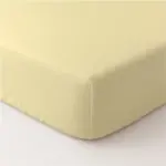 Σεντόνι Μονόχρωμο Solid Κούνιας Με Λάστιχο 70 x 140 cm + 20 cm  100% Βαμβάκι 17.Σιέλ BOREA - Image 5