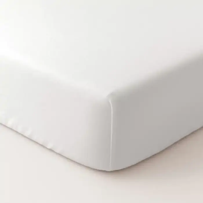 Σεντόνι Μονόχρωμο Solid Κούνιας Με Λάστιχο 70 x 140 cm + 20 cm  100% Βαμβάκι 14.Ροζ BOREA - Image 4