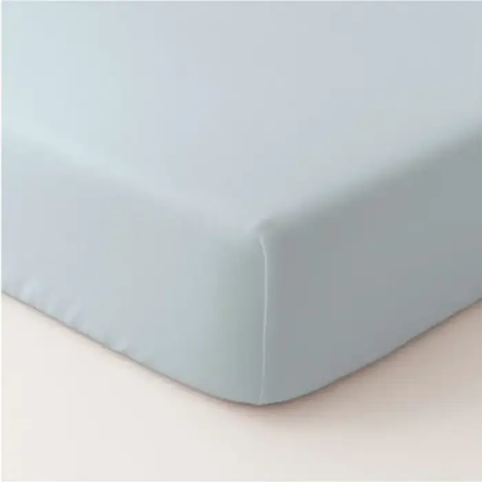 Σεντόνι Μονόχρωμο Solid Κούνιας Με Λάστιχο 70 x 140 cm + 20 cm  100% Βαμβάκι 14.Ροζ BOREA - Image 3