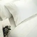 Σεντόνια Με Δαντέλα Σετ Ηλέκτρα Υπέρδιπλα (2) 240 x 280 cm + (2) 50 x 70 cm  100% Βαμβάκι Εκρού BOREA