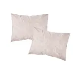 Ζεύγος Μαξιλαροθήκες Εμπριμέ Bloom (2) 50 x 70 cm  100% Βαμβάκι Ροζέ BOREA - Image 2