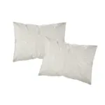 Ζεύγος Μαξιλαροθήκες Εμπριμέ Margot (2) 50 x 70 cm  100% Βαμβάκι Μπεζ BOREA