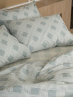 Παπλωματοθήκη Cotton Feelings 2072 Aqua Υπέρδιπλη (230x250) SUNSHINEHOME