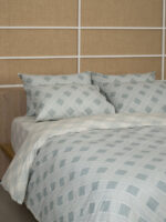 Παπλωματοθήκη Cotton Feelings 2072 Aqua Μονή (170x250) SUNSHINEHOME - Image 3