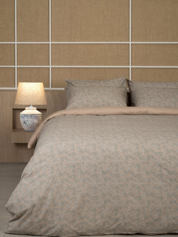 Παπλωματοθήκη Cotton Feelings 928 Beige Μονή (170x250) SUNSHINEHOME - Image 2