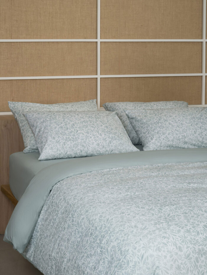 Παπλωματοθήκη Cotton Feelings 2070 Aqua Μονή (170x250) SUNSHINEHOME - Image 3