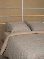 Σετ Σεντόνια Cotton Feelings 928 Beige Μονό με λάστιχο(105x205+30) SUNSHINEHOME