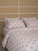 Σετ Σεντόνια Cotton Feelings 2072 Rose Διπλό (200x270) SUNSHINEHOME - Image 2