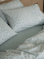 Σετ Σεντόνια Cotton Feelings 2070 Aqua Διπλό (200x270) SUNSHINEHOME - Image 3