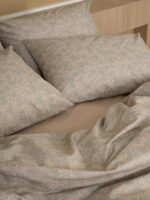 Σετ Σεντόνια Cotton Feelings 928 Beige Υπέρδιπλο με λάστιχο (170x205+30) SUNSHINEHOME - Image 3