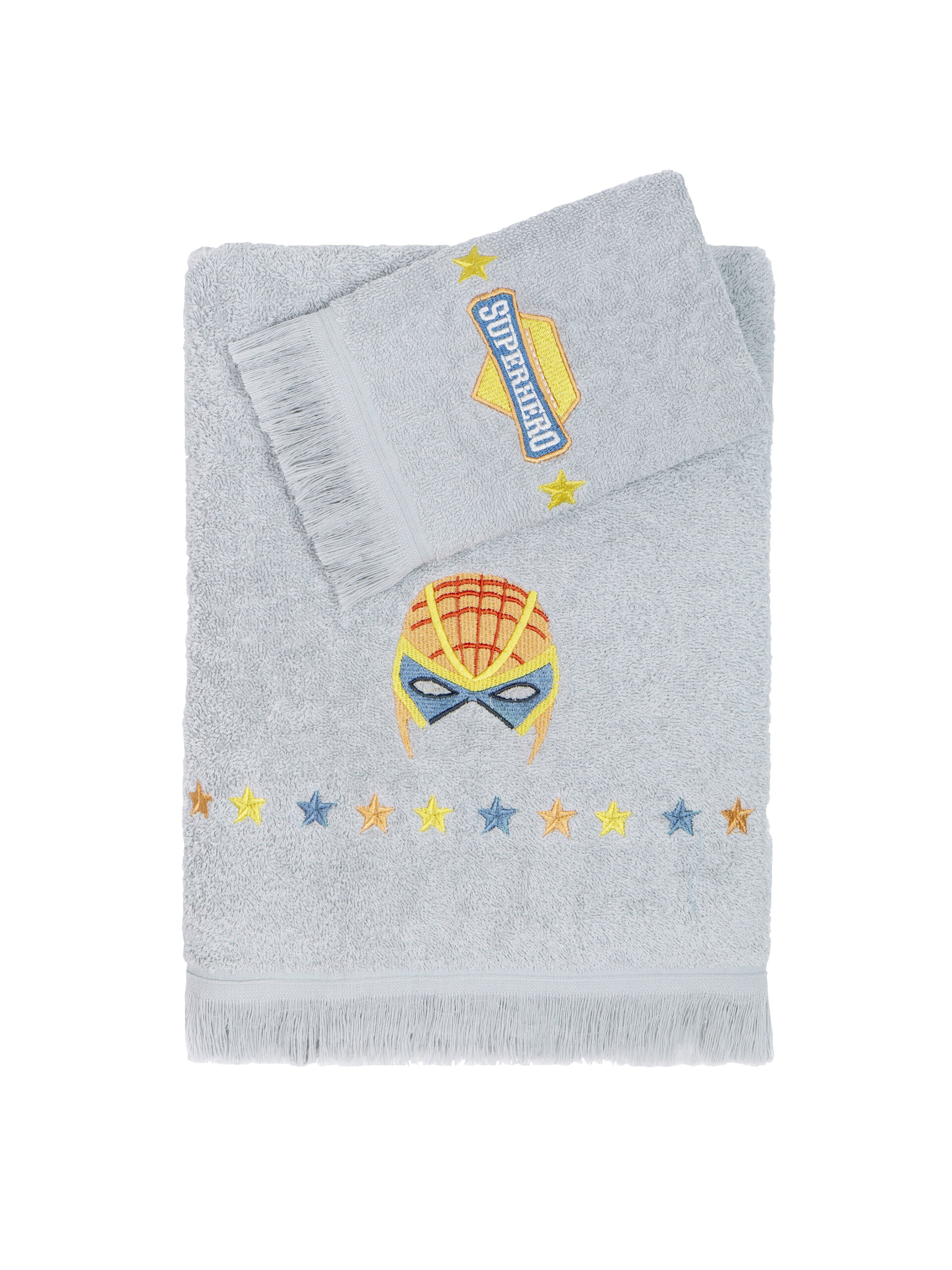 5206482143784.jpg Σετ Πετσέτες (30x50 + 70x140) - Superheroes της Nima Kids 100% Cotton Σετ (1 x 30x50 + 1 x 70x140) - Image 1