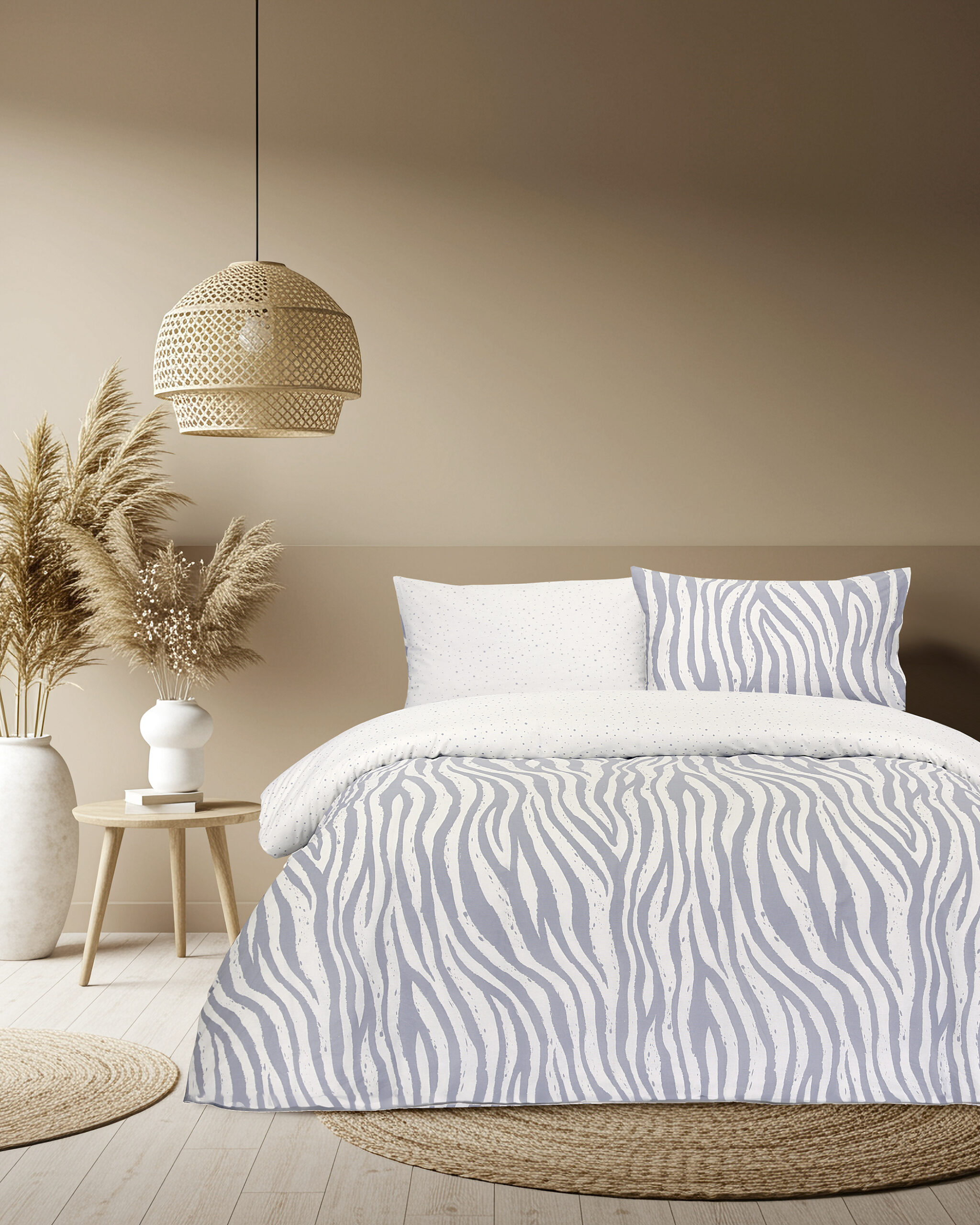 5206482187511-1.jpg Σετ Σεντόνια Υπέρδιπλα - Zenya της Kocoon Home 100% Cotton, 144 T.C. Υπέρδιπλα (2 x 240x270 + 2 Μαξιλαροθήκες 52x72) - Image 1
