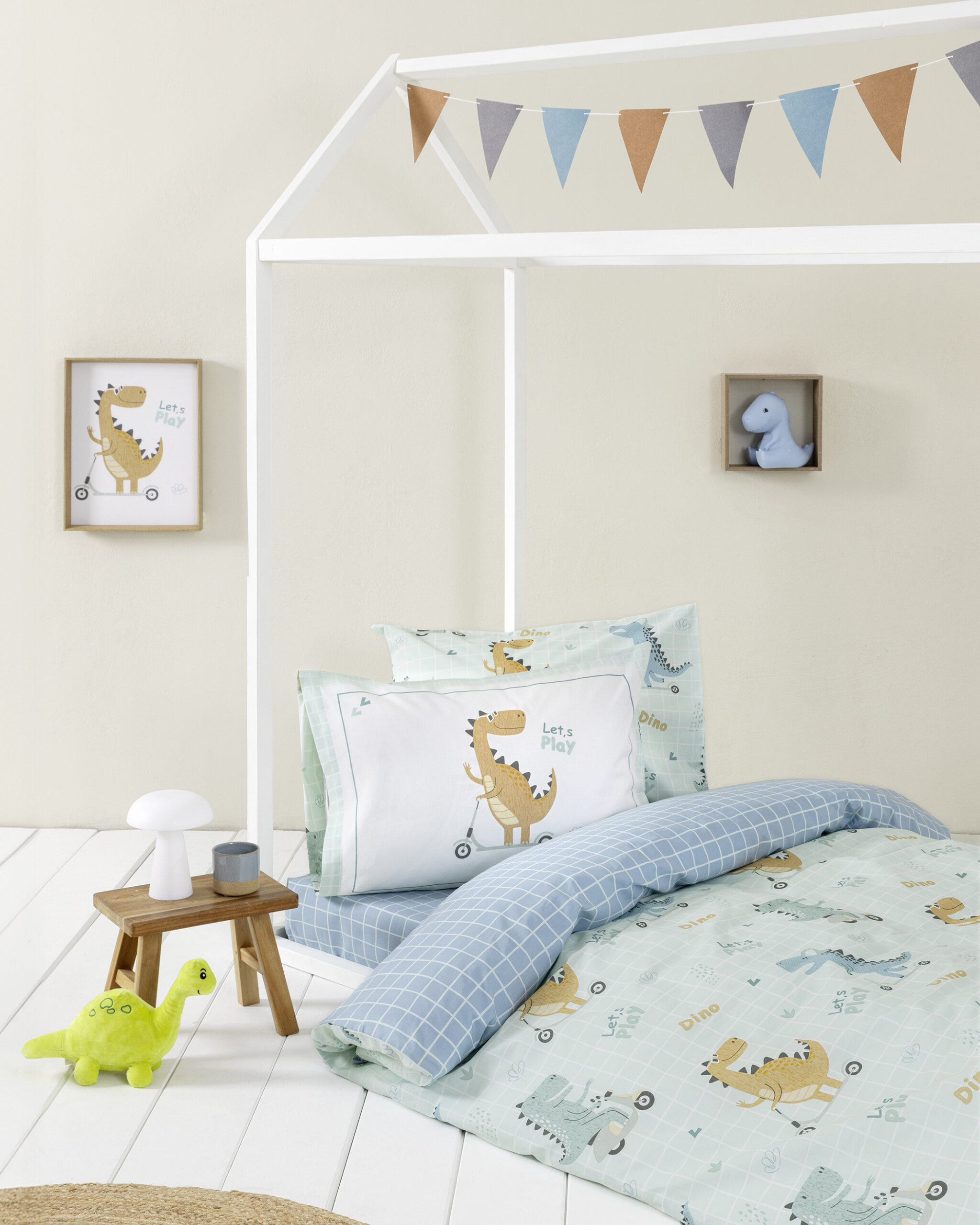 5206482188112-20.jpg Σετ Παπλωματοθήκη Μονή - Let's Play της Nima Kids 100% Cotton, 144 T.C. Μονή (1 x 160x240 + 1 Μαξιλαροθήκη 52x72) - Image 1