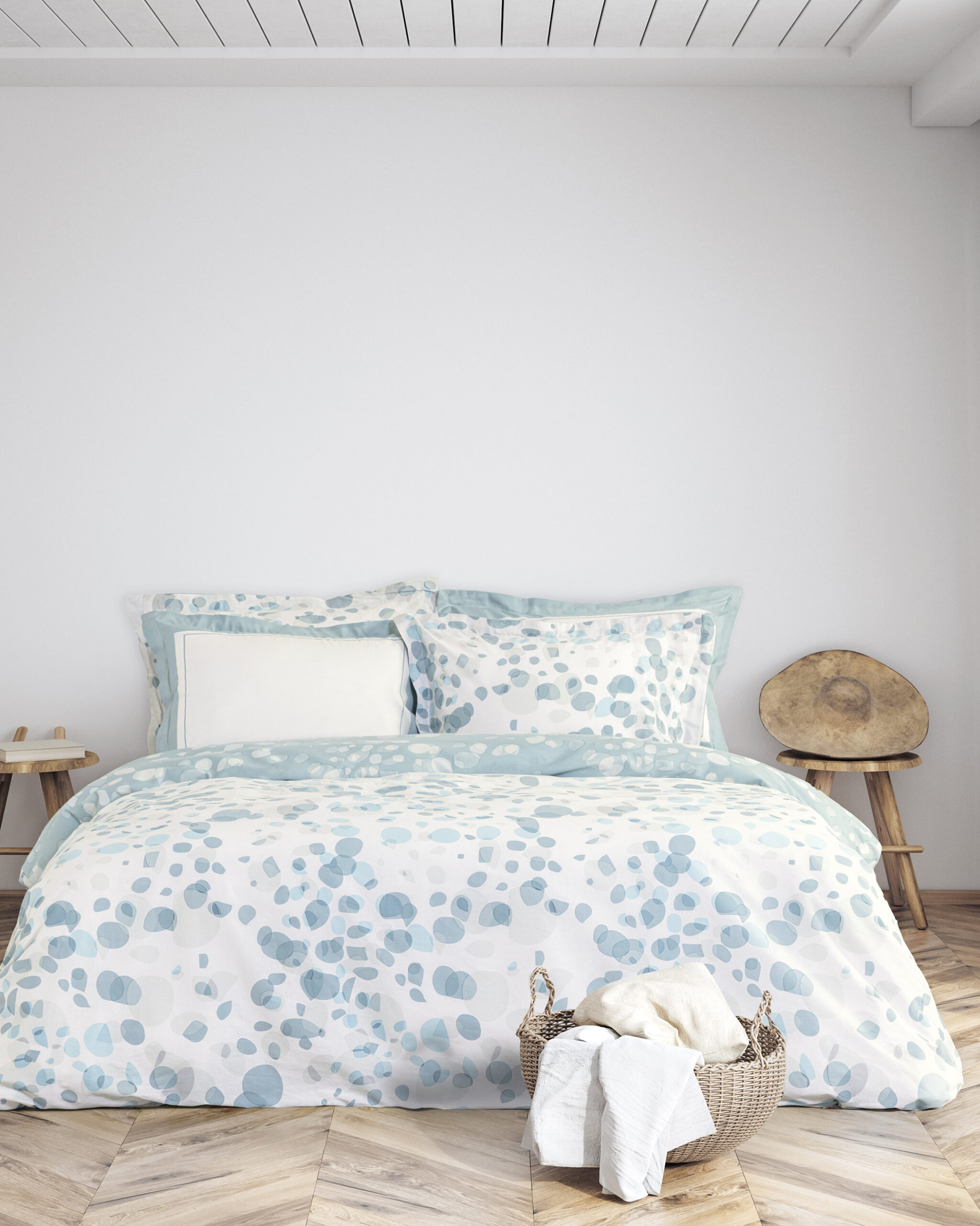 5206482191013-21.jpg Σετ Σεντόνια Γίγας - Aesthetic της Nima Home 100% Cotton, 144 T.C. Γίγας (2 x 270x280 + 2 Μαξιλαροθήκες Oxford 4 πλευρών 52x72+5) - Image 1