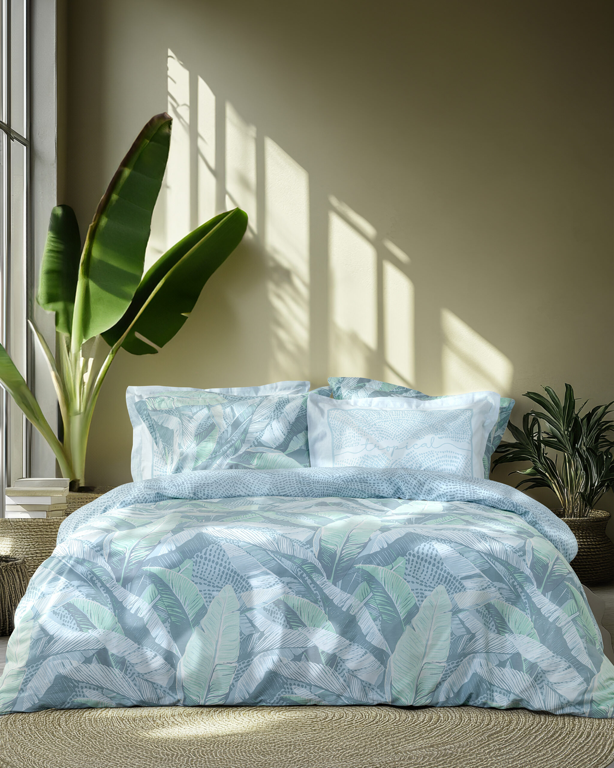 5206482191075-21.jpg Σετ Σεντόνια Υπέρδιπλα - Bahamas της Nima Home 100% Cotton, 144 T.C. Υπέρδιπλα (2 x 240x260 + 2 Μαξιλαροθήκες Oxford 4 πλευρών 52x72+5) - Image 1