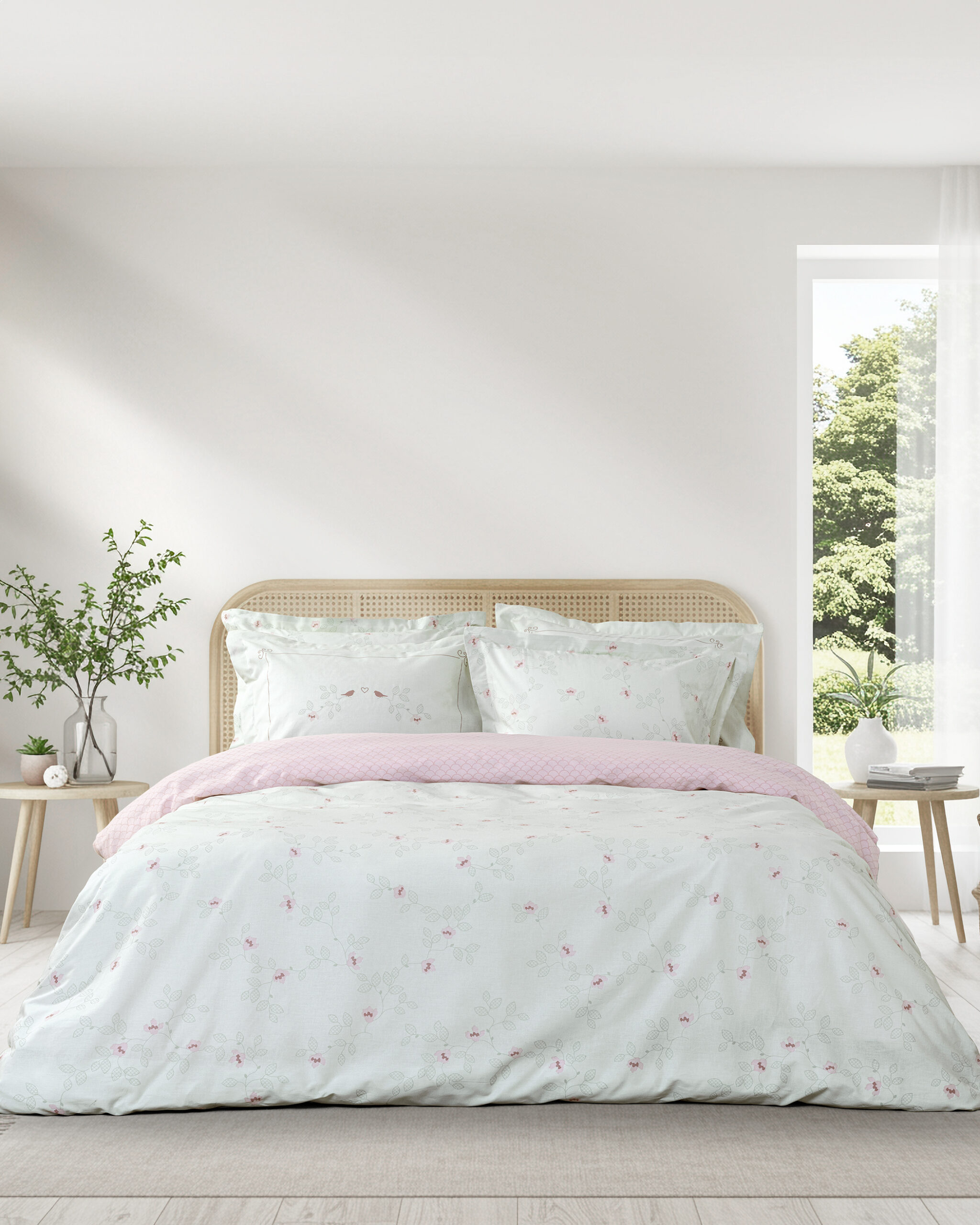5206482191662-21.jpg Σετ Σεντόνια Υπέρδιπλα - Madame Dibo της Nima Home 100% Cotton, 144 T.C. Υπέρδιπλα (2 x 240x260 + 2 Μαξιλαροθήκες Oxford 4 πλευρών 52x72+5) - Image 1