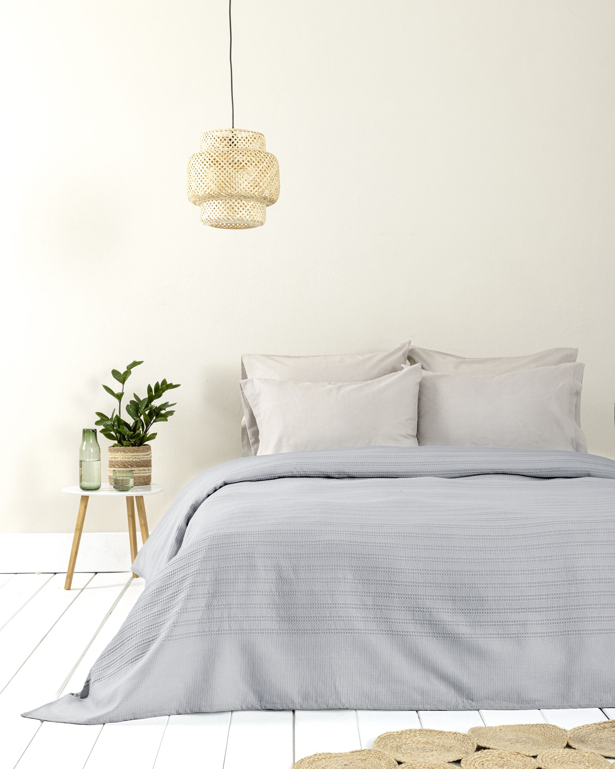 5206482196605-16.jpg Κουβέρτα Υπέρδιπλη 220x240 - Dune Gray της Nima Home 100% Cotton Υπέρδιπλη 220x240 - Image 1
