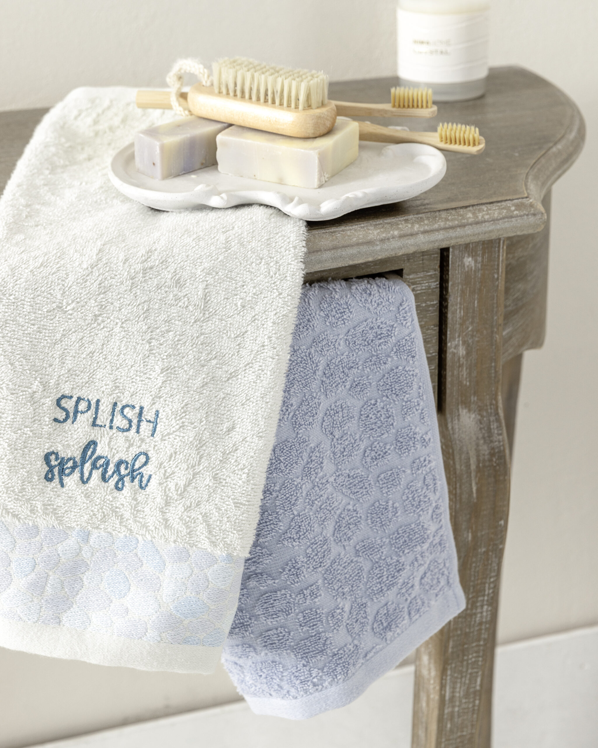 5206482199620.jpg Σετ Πετσέτες (2 x 30x50) - Splish Splash της Nima Home 100% Cotton, 400 gsm Σετ (2 x 30x50) - Image 1