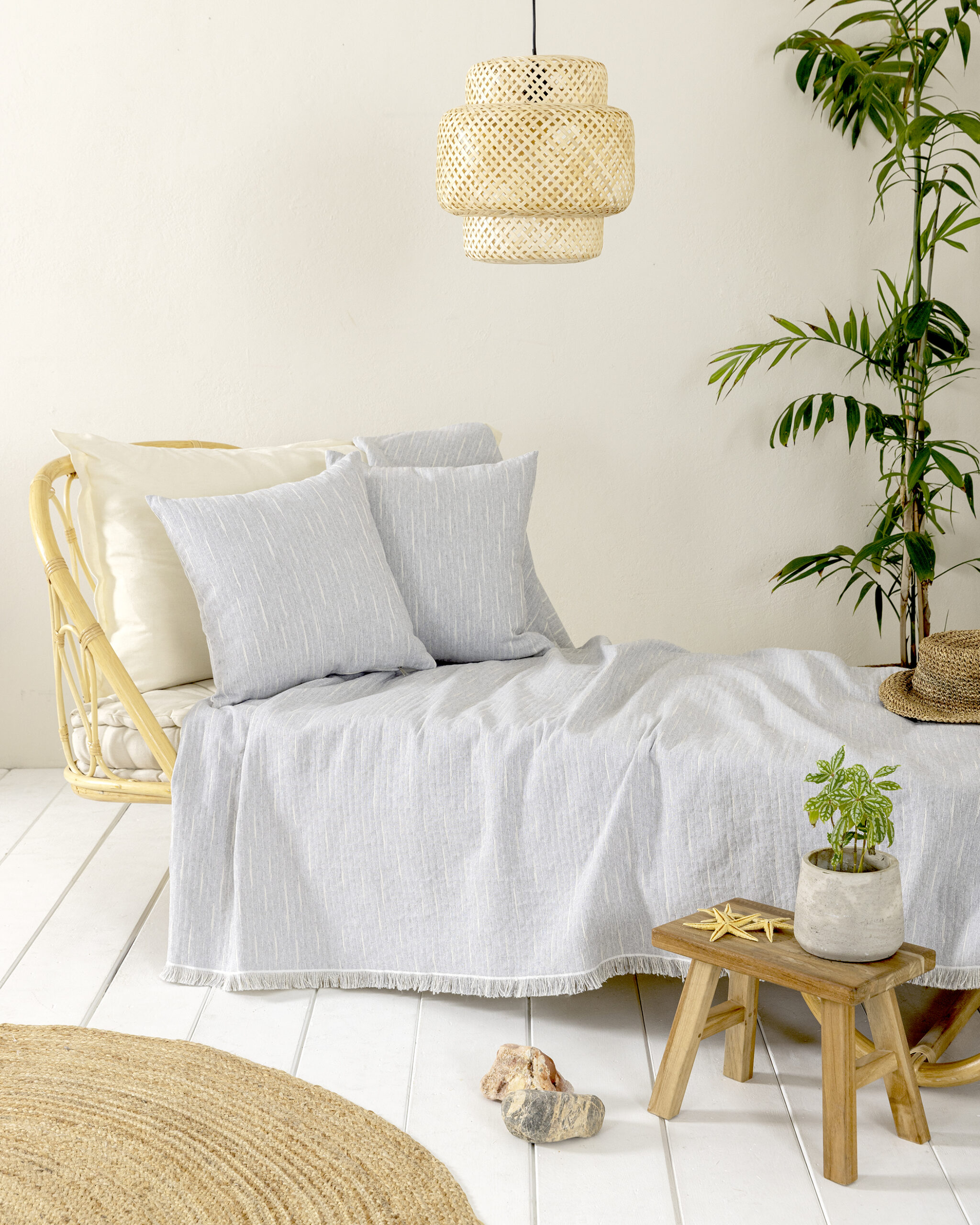 5206482203075.jpg Ριχτάρι 180x300 - Stone της Nima Home 80% Cotton - 20% Polyester Τριθέσιος 180x300 - Image 1