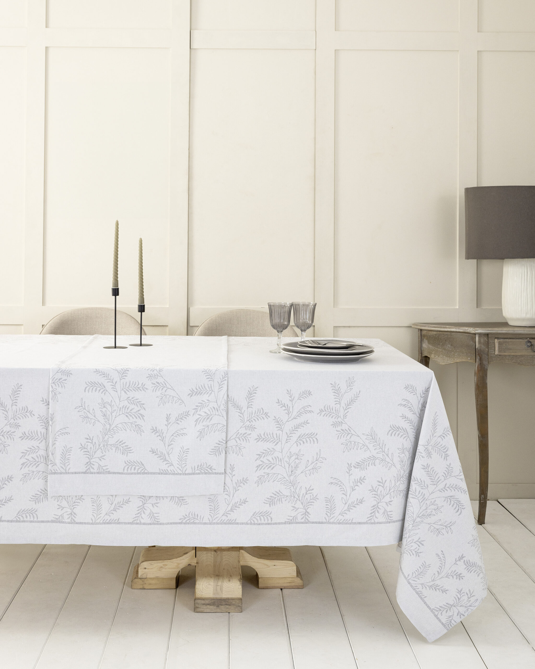 5206482203259-19.jpg Τραπεζομάντηλο 160x265 - Lillian Gray της Nima Home 40% Cotton - 2% Linen - 35% Polyester - 23% Viscose Τραπεζομάντηλο 160x265 - Image 1