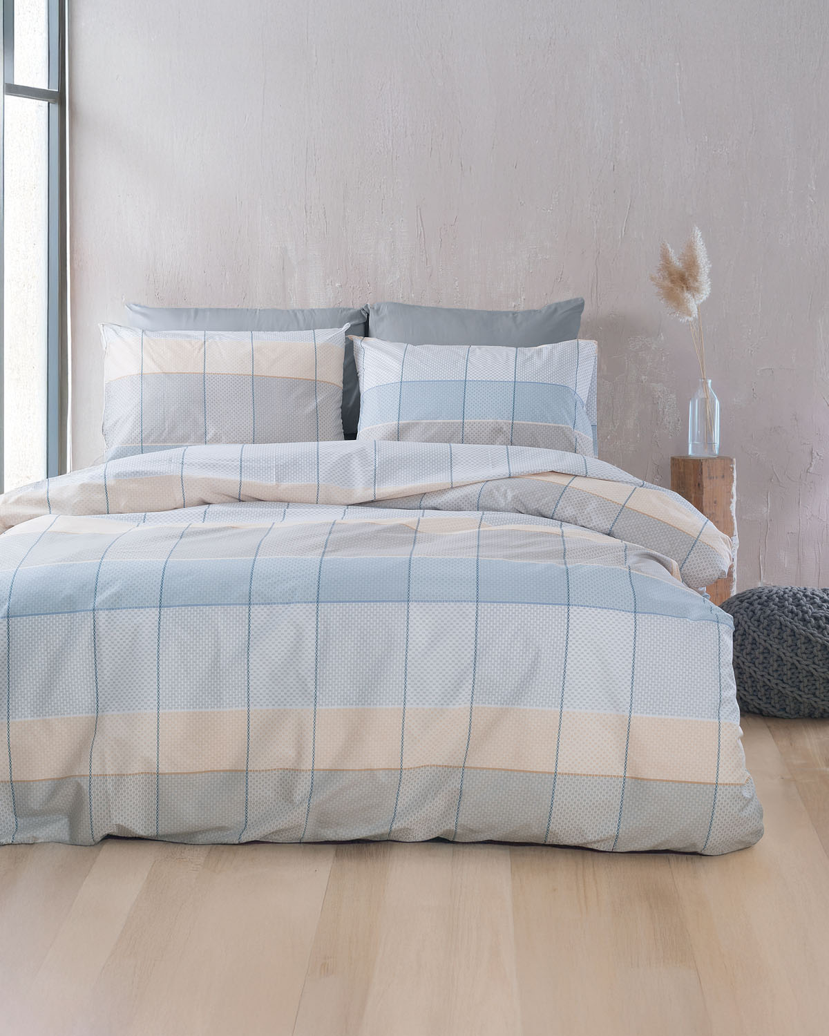 Colette_blue_next-1.jpg COLETTE ΓΚΡΙ ΓΑΛΑΖΙΟ - ΣΕΤ ΠΑΠΛΩΜΑΤΟΘΗΚΗ NEXT ΗΜΙΔΙΠΛΟ (160X250) ΗΜΙΔΙΠΛΟ (160X250) 50% ΒΑΜΒΑΚΙ - 50% ΠΟΛΥΕΣΤΕΡΑΣ Rythmos - Image 1