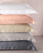 BAMBOO - ΣΕΤ ΜΑΞΙΛΑΡΟΘΗΚΕΣ ΓΚΡΙ 2X(50X70) OXFORD 100% ΦΥΣΙΚΕΣ ΙΝΕΣ ΜΠΑΜΠΟΥ Rythmos - Image 2