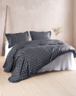 COQUETTE - ΣΕΤ ΣΕΝΤΟΝΙΑ ΒΑΜΒΑΚΟΣΑΤΕΝ ΛΙΛΑ ΥΠΕΡΔΙΠΛΟ (240Χ260) 100% ΒΑΜΒΑΚΙ ΒΑΜΒΑΚΟΣΑΤΕΝ Rythmos - Image 5