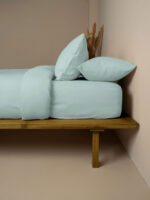 Σετ Σεντόνια Cotton Feelings 114 Light Aqua Μονό (165x270) SUNSHINEHOME - Image 2