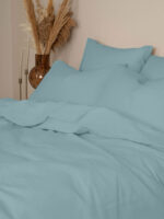 Σετ Σεντόνια Cotton Feelings 120 Sky Blue Υπέρδιπλο (235x270) SUNSHINEHOME