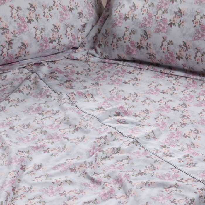 DAS HOME ΣΕΝΤΟΝΙΑ ΣΕΤ ΥΠΕΡΔΙΠΛΑ EXECUTIVE 1724 LIGHT GREY, PINK DAS HOME - Image 2