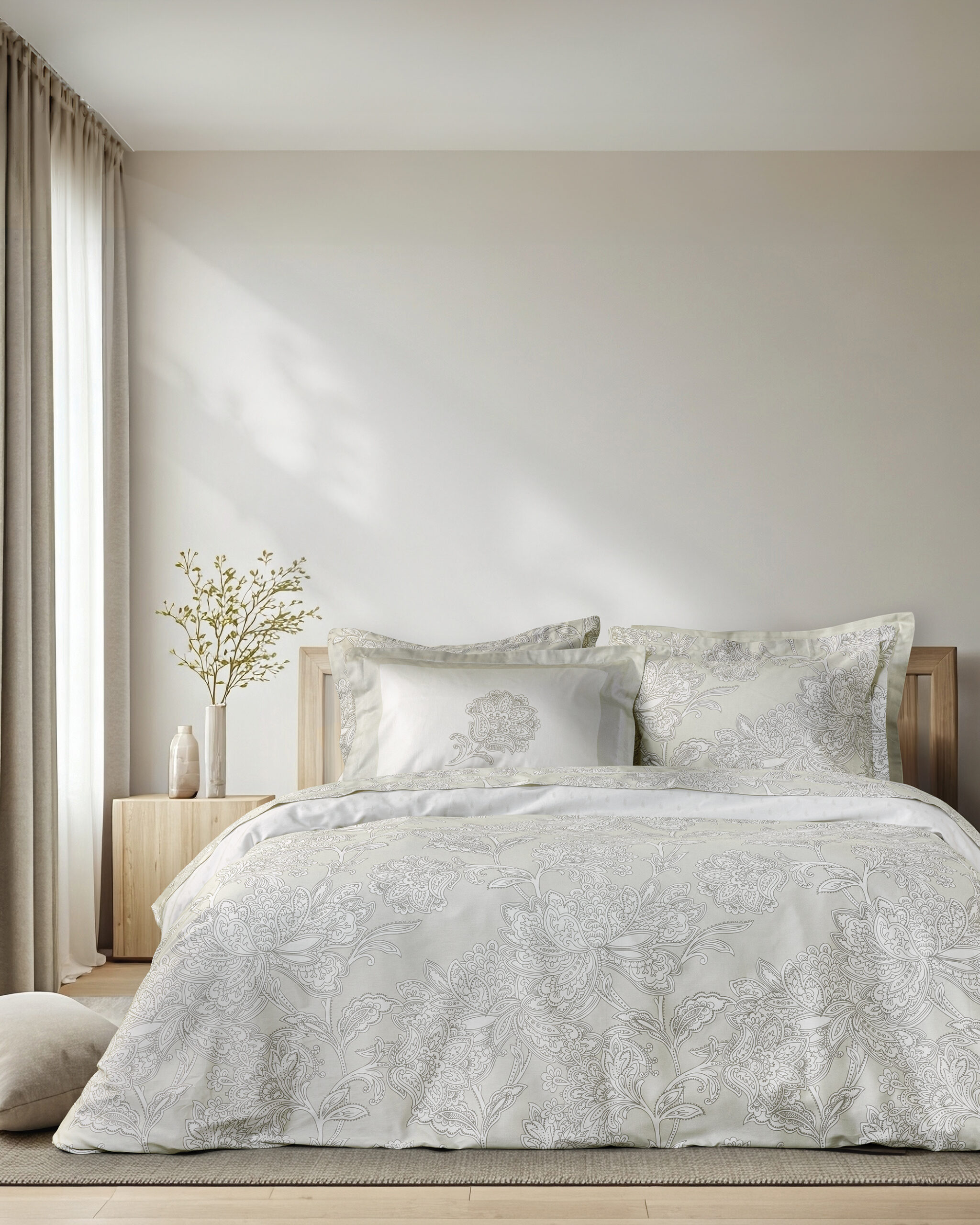5206482190030-29.jpg Σετ Σεντόνια Υπέρδιπλα - Venus της Nima Home 100% Satin Cotton, 220 T.C. Υπέρδιπλα (2 x 240x270 + 2 Μαξιλαροθήκες Oxford 4 πλευρών 52x72+5) - Image 1