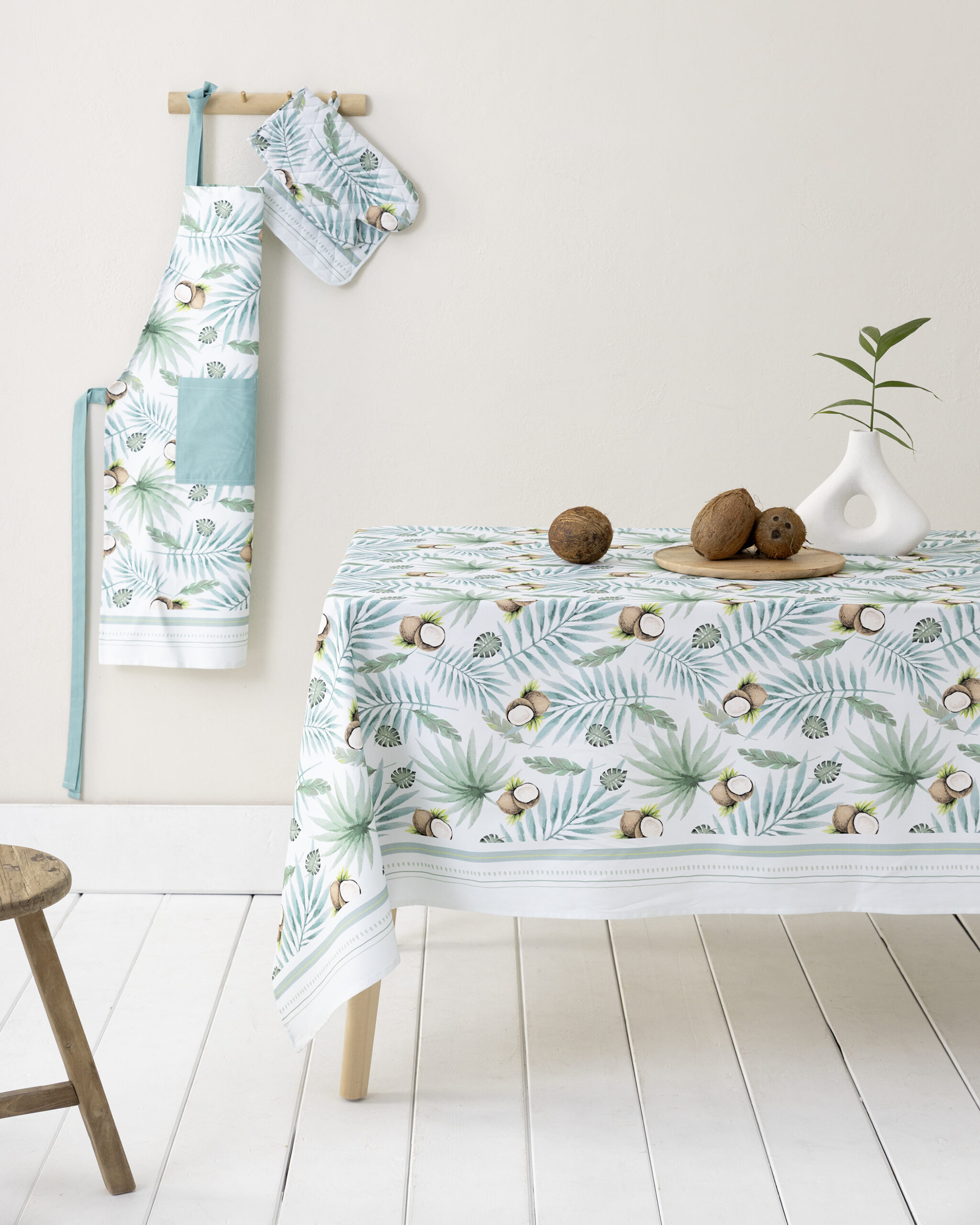 5206482192041-30.jpg Τραπεζομάντηλο 140x140 - Coconut της Nima Home 100% Cotton Τραπεζομάντηλο 140x140 - Image 1