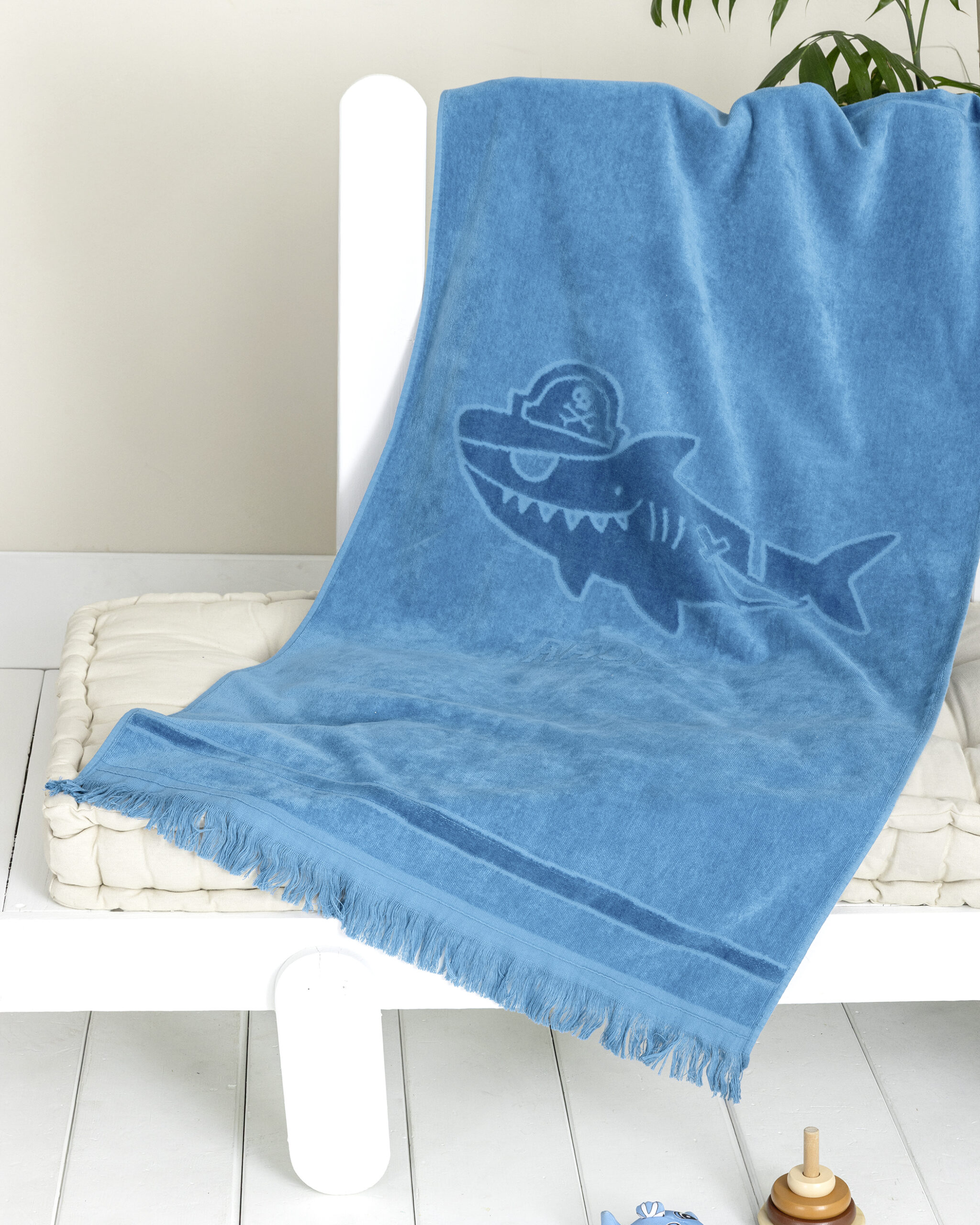 5206482197480-30.jpg Πετσέτα Θαλάσσης 70x140 - Ahoy Jacquard της Nima Kids 100% Velour Cotton, Jacquard, 420gsm Πετσέτα 70x140 - Image 1