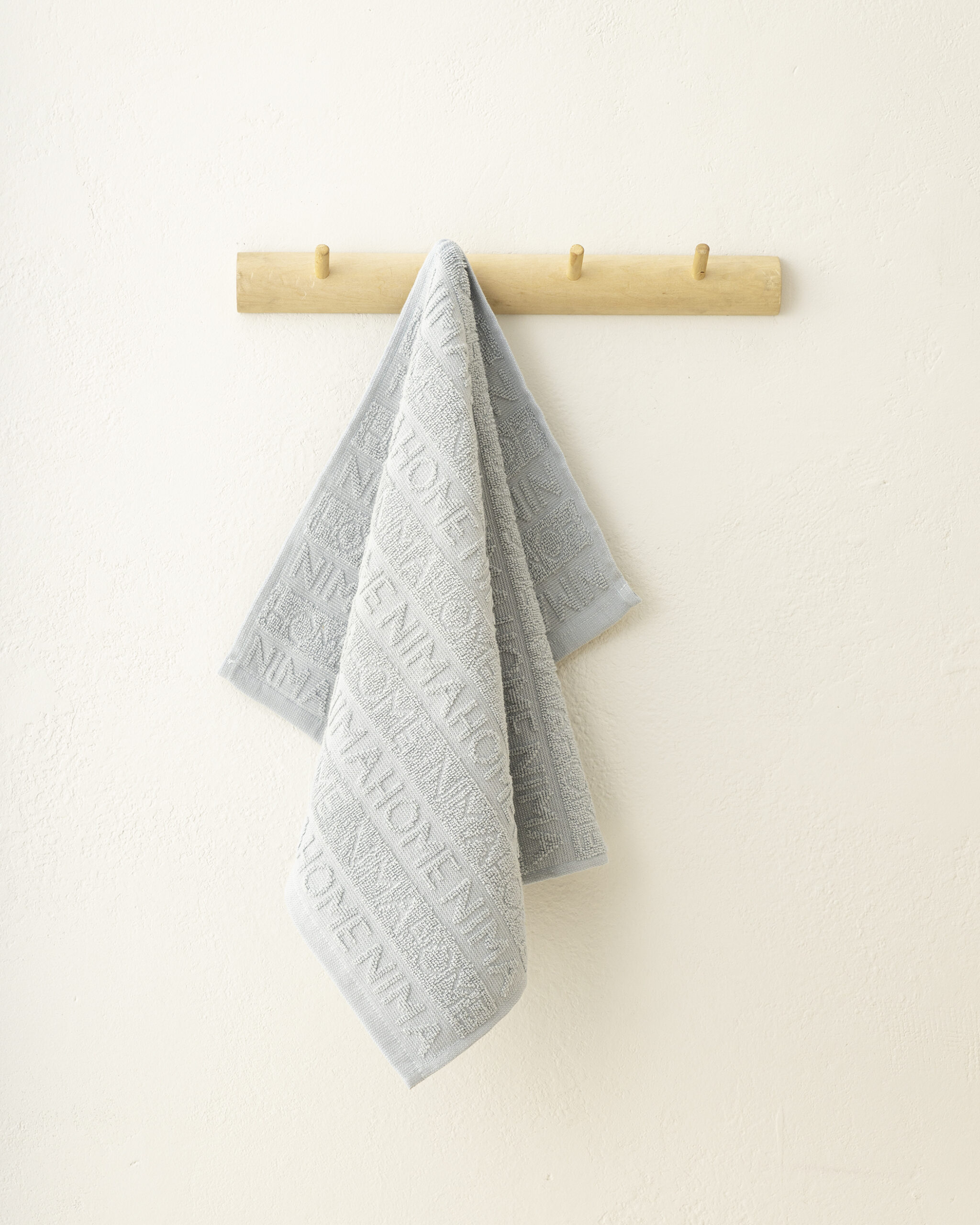 5206482198999-30.jpg Πετσέτα Κουζίνας 40x60 - Label Classy Gray της Nima Home 100% Cotton, Jacquard, 360 gsm Πετσέτα 40x60 - Image 1