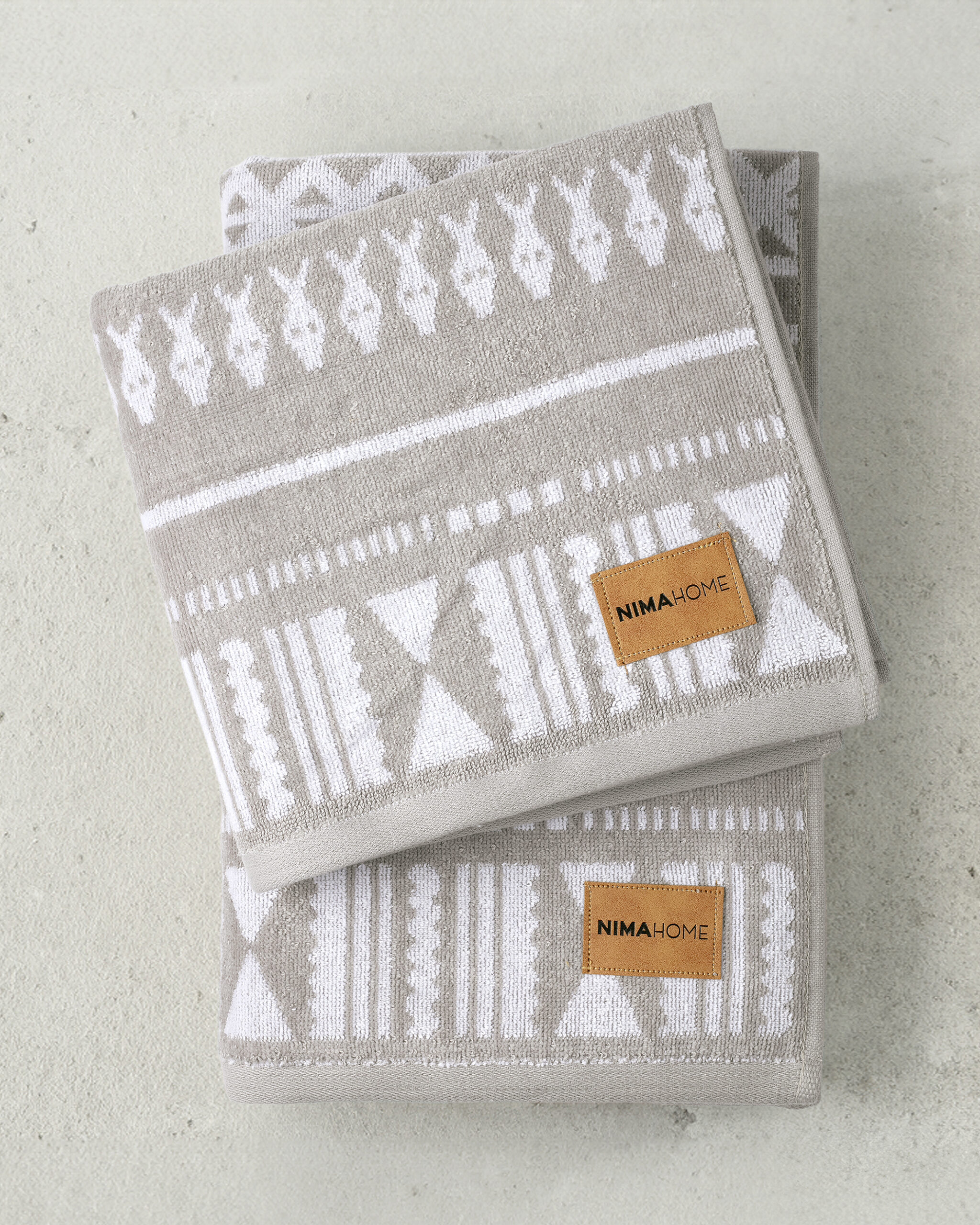 5206482199361-30.jpg Πετσέτα 70x140 - Tierra της Nima Home 100% Velour Cotton Yarn Dyed, Jacquard, 480gsm Μπάνιου 70x140 - Image 1