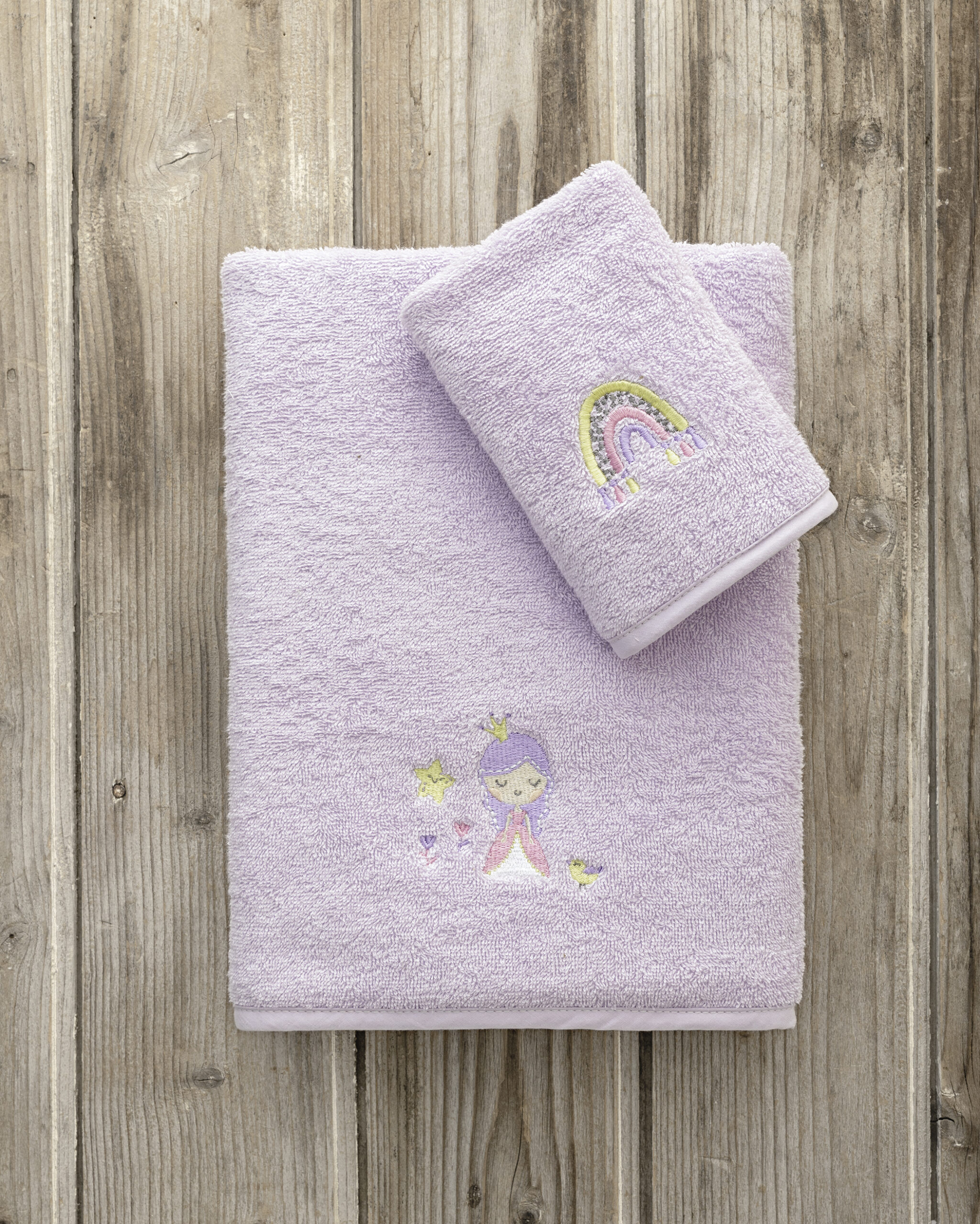 5206482199460.jpg Σετ Πετσέτες (30x50 + 70x120) - Charlotte της Kocoon Kids 100% Cotton, 380 gsm Σετ (1 x 30x50 + 1 x 70x120) - Image 1
