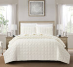 Savona (Cream) Κουβερλί/Κάλυμμα κρεβατιού Cotton gauze Bedspread 220x240 + Mαξ/θήκες 50x70/2τεμ Liolios Home