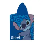 Παιδικό Πόντσο Microfiber Stitch Blue 55 x 110 cm  100% Πολυέστερ Μπλε BOREA - Image 2